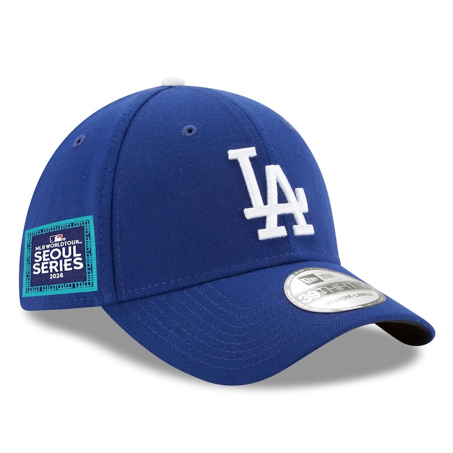 【日本未発売】NEWERA Los Angeles Dodgers 39THIRTY 2024年開幕 ソウルシリーズ限定 S/Mロサンゼルス　ドジャース　大谷翔平　_画像1