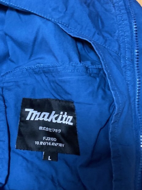 マキタ　makita 空調服　Lサイズ　中古_画像5