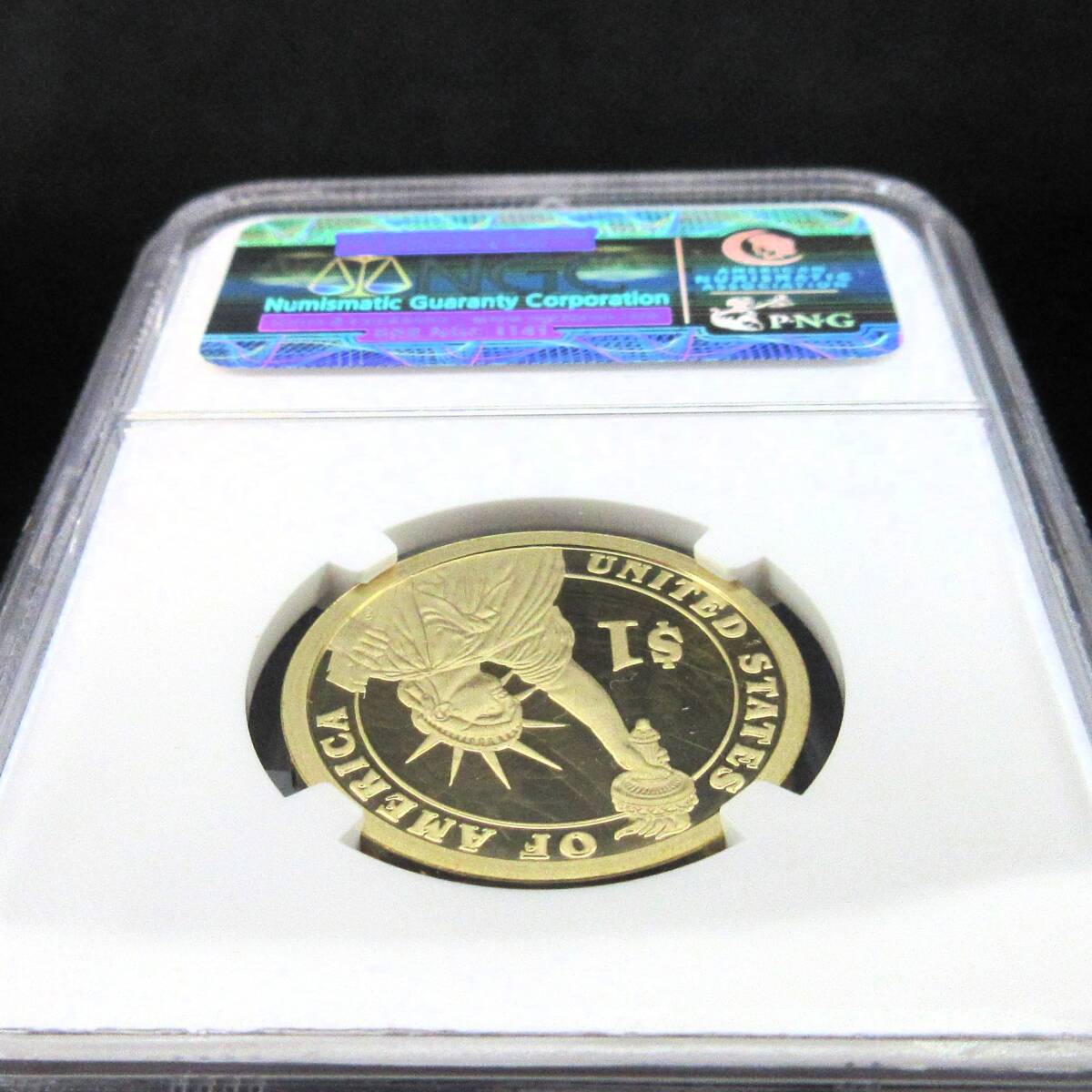 【1円スタート！ 日曜終了】 2012 アメリカ クリーブランド 自由の女神 大統領1ドル硬貨プログラム NGC PF69UC モダンコイン アンティークの画像8