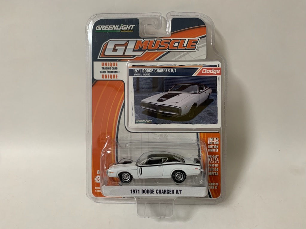 ☆グリーンライト GREENLIGHT GL MUSCLE【1971 DODGE CHARGER R/T】MOPAR/モパー/ダッジ/チャージャー/Plymouth 1/64（未開封）☆_画像1