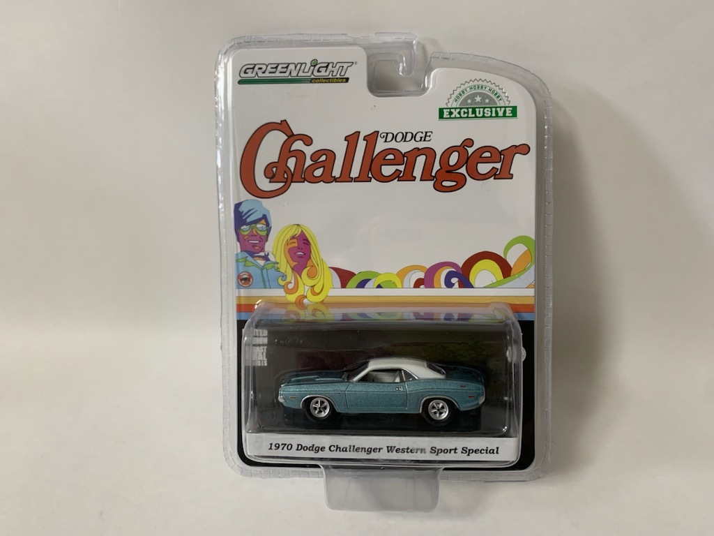 ☆グリーンライト GREENLIGHT【1970 Dodge Challenger Western Sport Special】MOPAR/モパー/ダッジ/チャレンジャー 1/64（未開封）☆_画像1