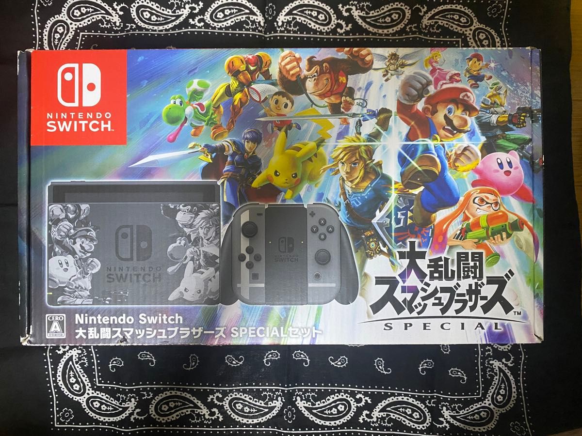 中古美品 ニンテンドースイッチ Nintendo Switch 大乱闘スマッシュブラザーズ SPECIAL 限定本体