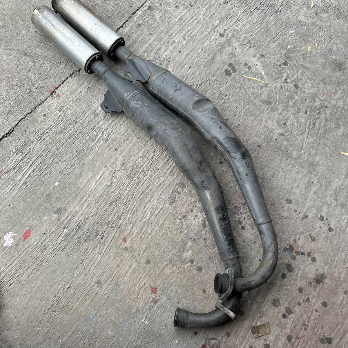 RZ250R original muffler 