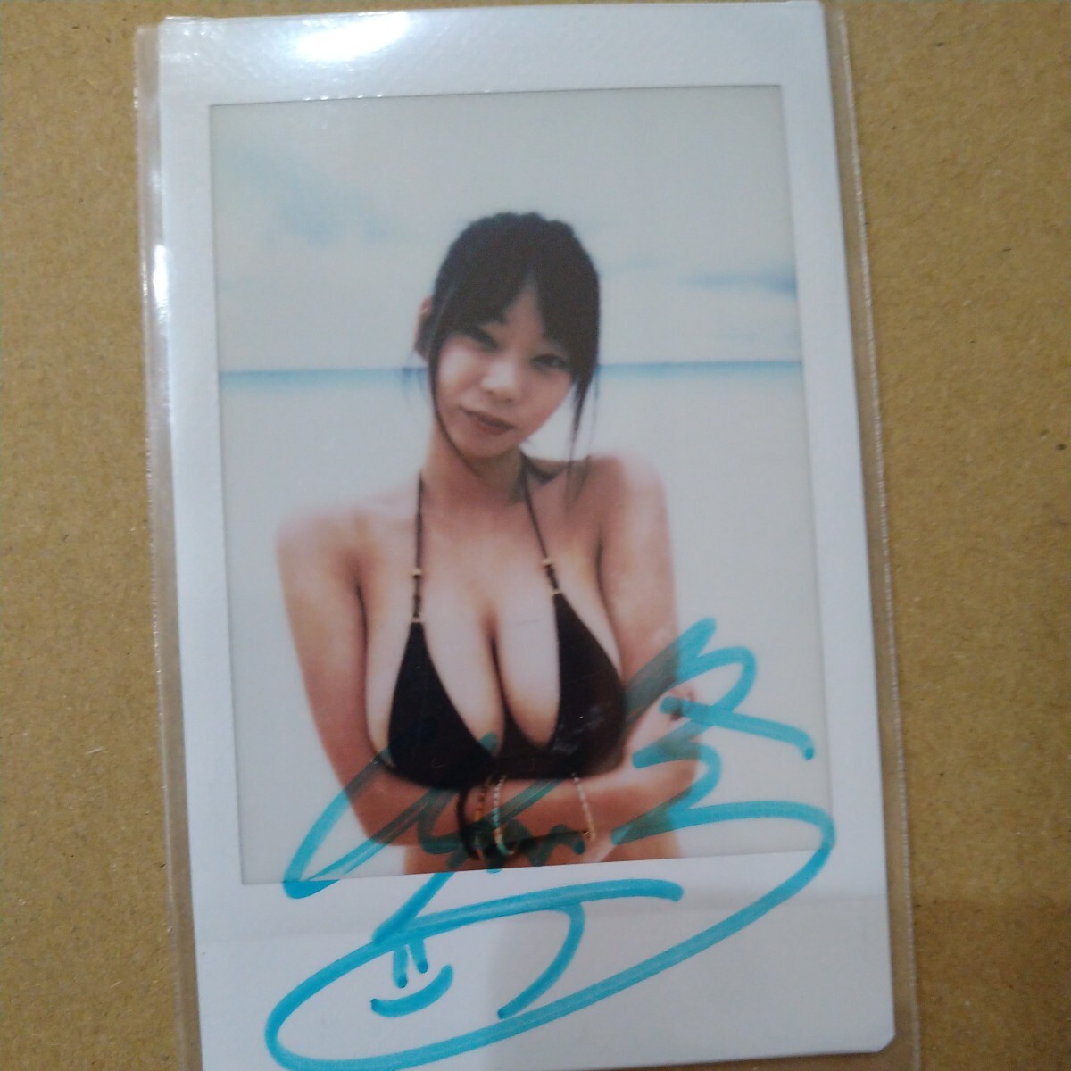  Aoyama ... с автографом Cheki 