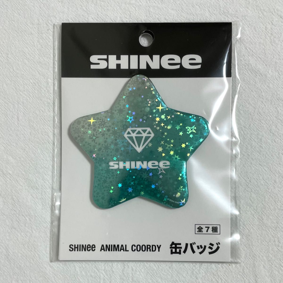 SHINee ANIMAL COORDY缶バッジ  ロゴ テミン キー ミンホ