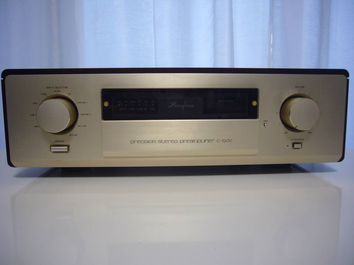 Accuphase アキュフェーズ ステレオ プリアンプ C-290V_画像1
