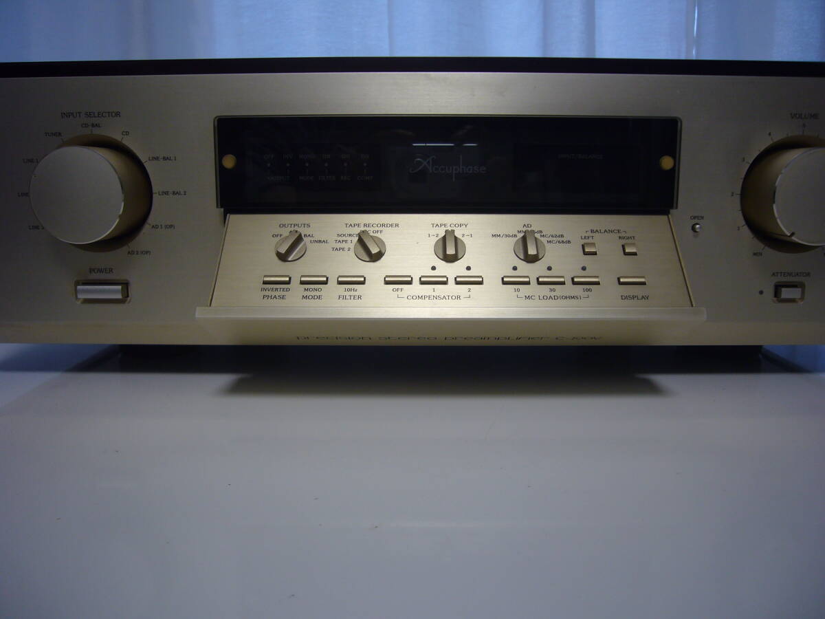 Accuphase アキュフェーズ ステレオ プリアンプ C-290V_画像6
