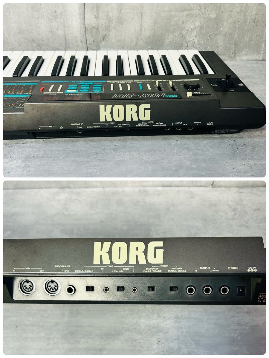 KORG コルグ POLY-800 シンセサイザー 49鍵盤 コンパクト レトロ