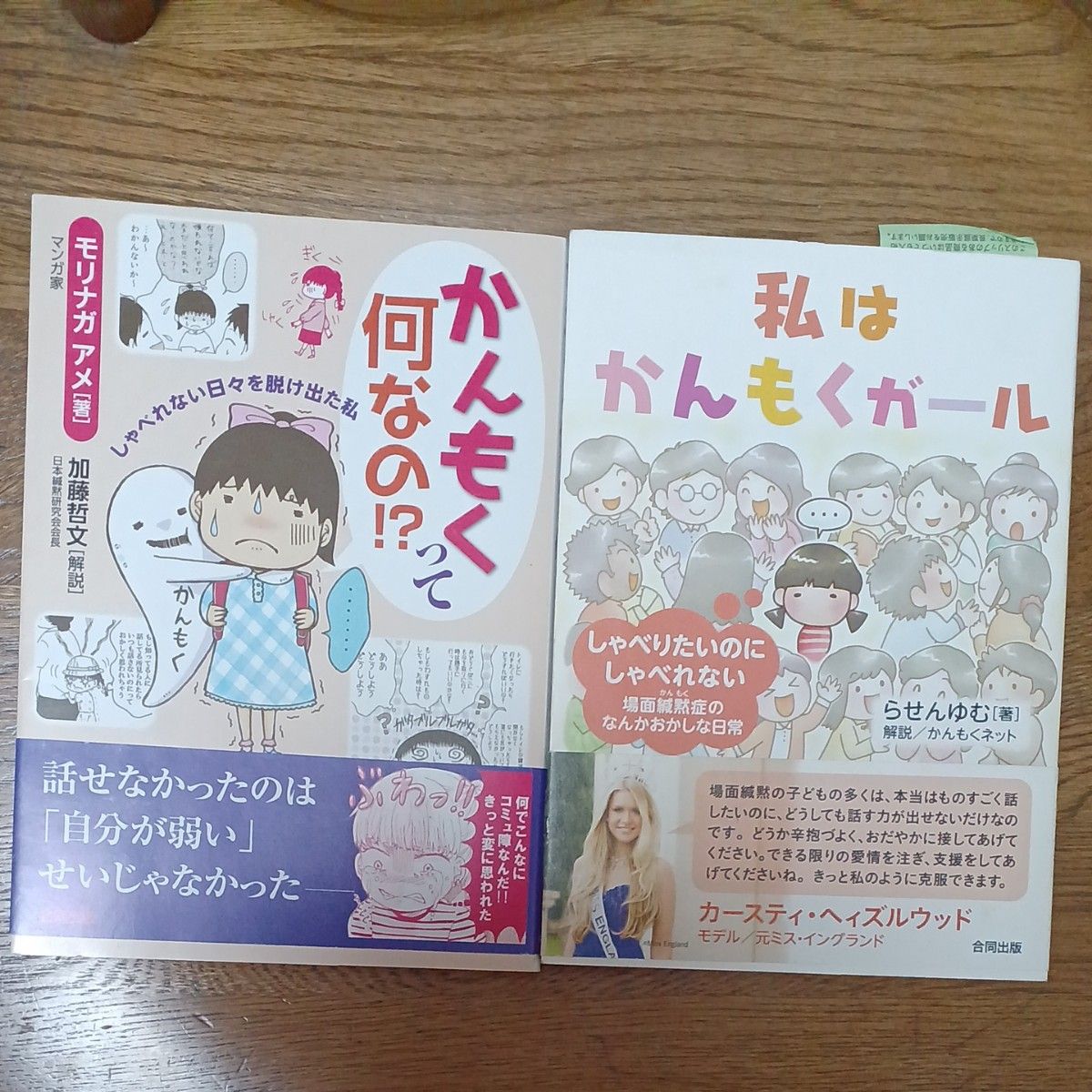 私はかんもくガール&かんもくって何なの　場面緘黙本