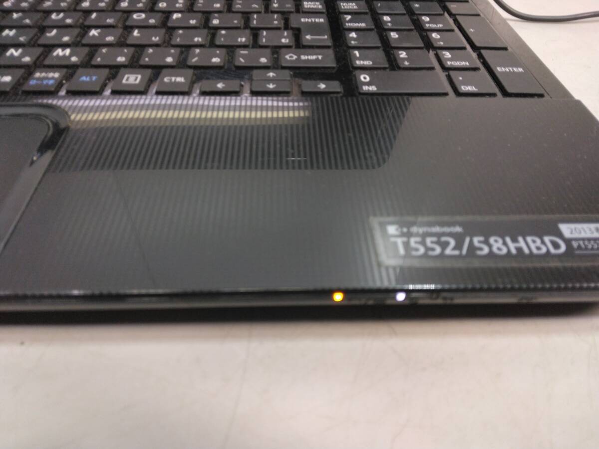 ☆TOSHIBA dynabook T552/58HBD Core i7 ノートパソコン！80サイズ発送_画像5