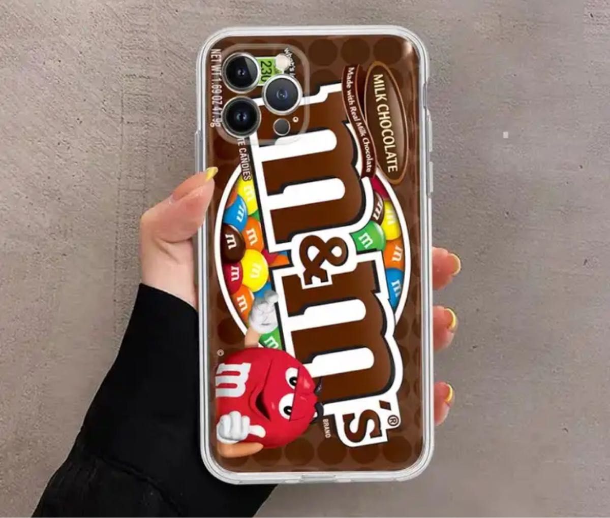 M&M'SチョコレートiPhone 15 pro Max ケース