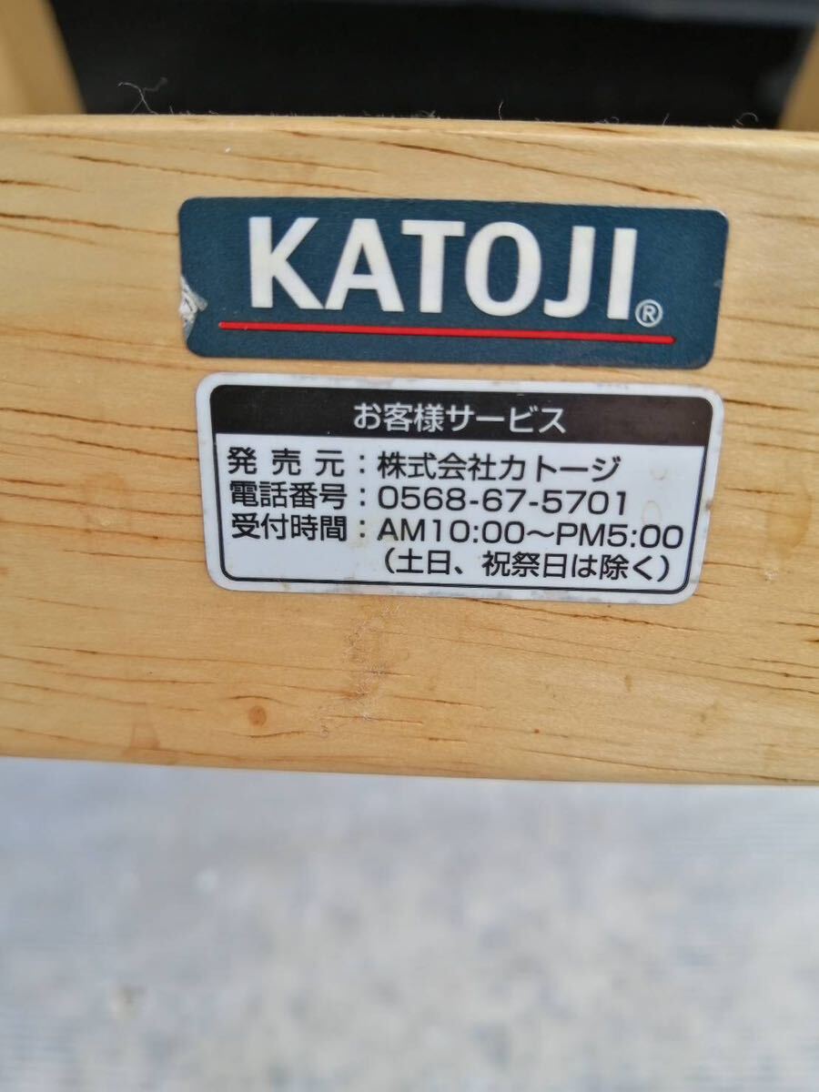 ☆ KATOJI カトージ ハイチェアー 折りたたみテーブル椅子　ベビーチェア 木製ベビーチェア ハイチェア　ゆ_画像8