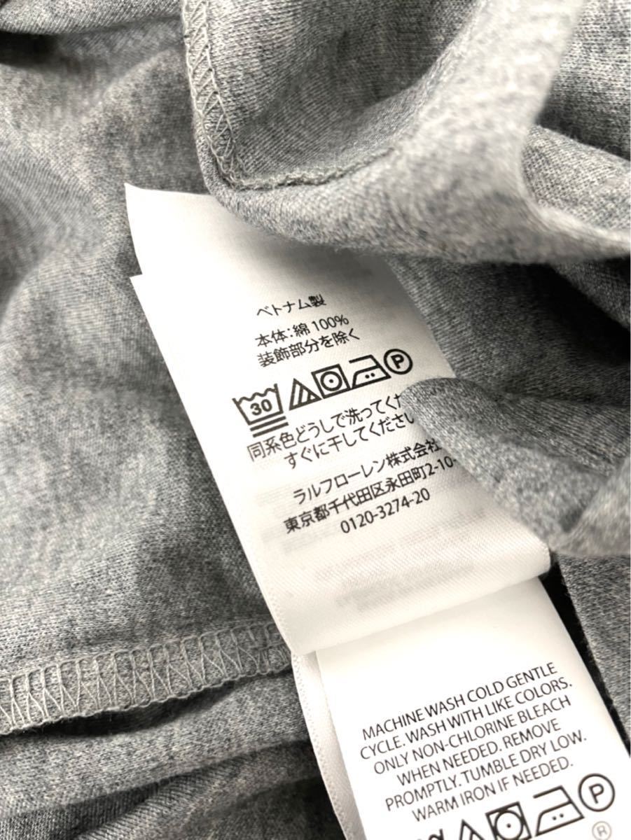 新品■POLO ラルフローレン メンズ 半袖シャツ XL グレー 襟付き ポロシャツ クラシックフィット 大きいサイズ_画像5