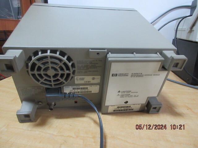 デジタル　オシロ　１５０Mhz　４CH　５４６０２A　オプション付き_画像7