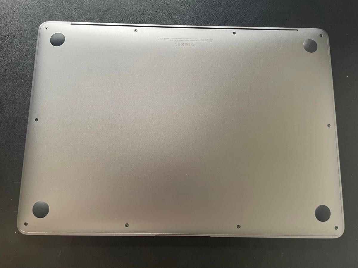 【極美品】MacBook Air M1チップ搭載　256GB スペースグレー バッテリー100% MGN63J/A