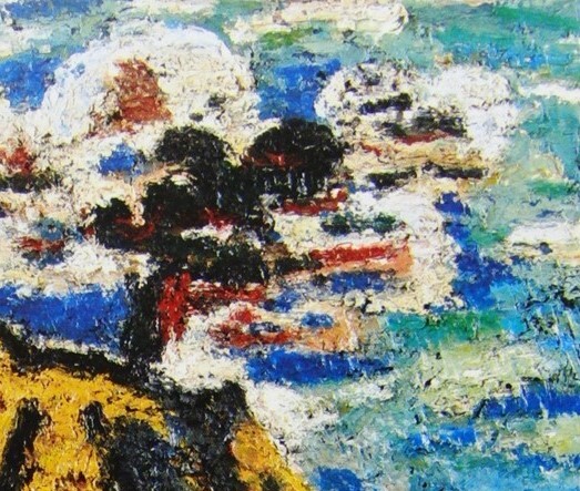 WARHOL、Details、希少画集画、新品額装付 溝部 聡、「桜島」、厳選、希少画集・額装画、新品高級額 額装付
