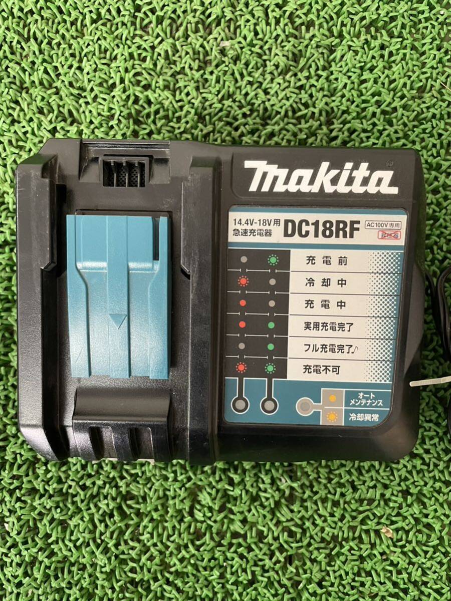 makita/マキタ 急速充電器本体のみ★DC18RF★14.4V-18V用★電動工具用品★動作品_画像3