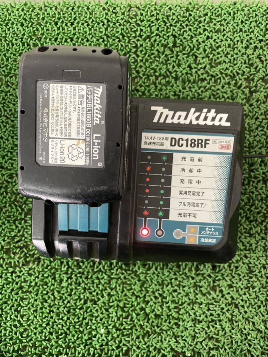 makita/マキタ 急速充電器本体のみ★DC18RF★14.4V-18V用★電動工具用品★動作品_充電器本体のみ