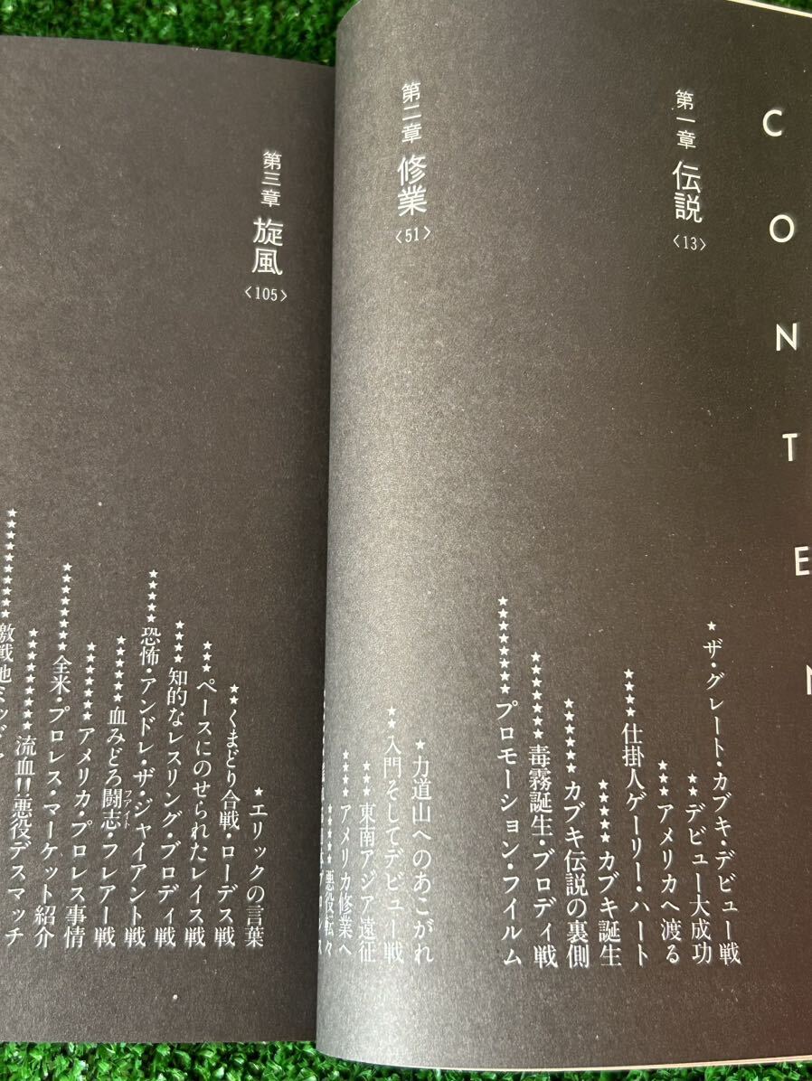 プロレス書籍「ザ・G・カブキ自伝」/リイド社発行/全日本プロレス/ジャイアント馬場　ジャンボ鶴田　グレートムタ/高千穂_画像3