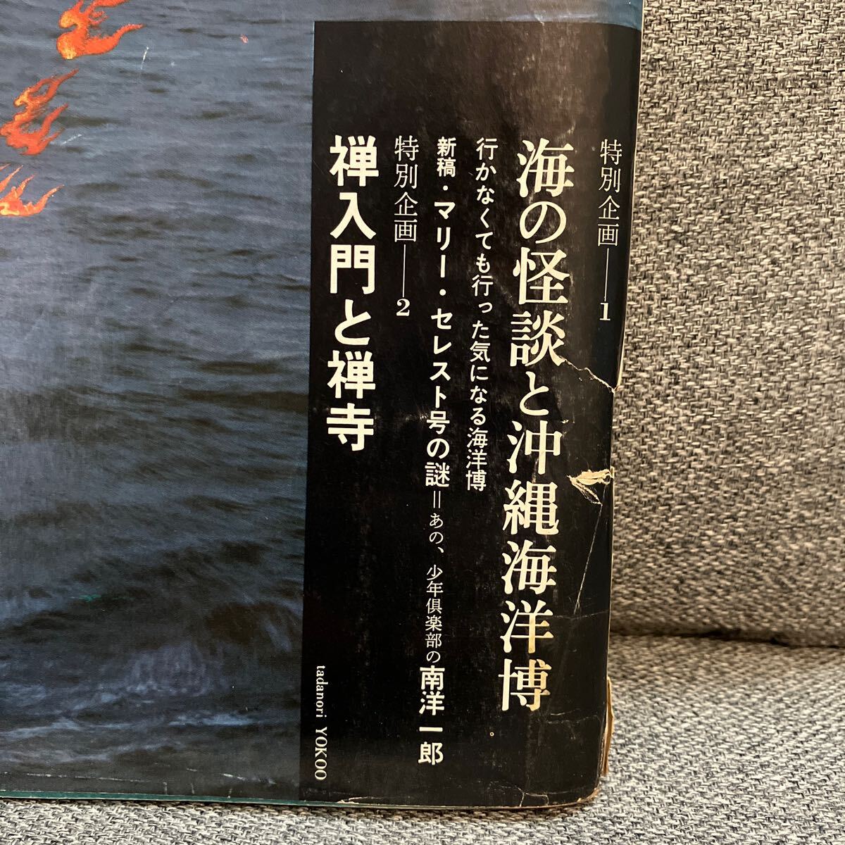 ★週刊読売★特別企画 海の怪談と沖縄海洋博 禅入門と禅寺 中古本 中古雑誌 読売新社の画像2