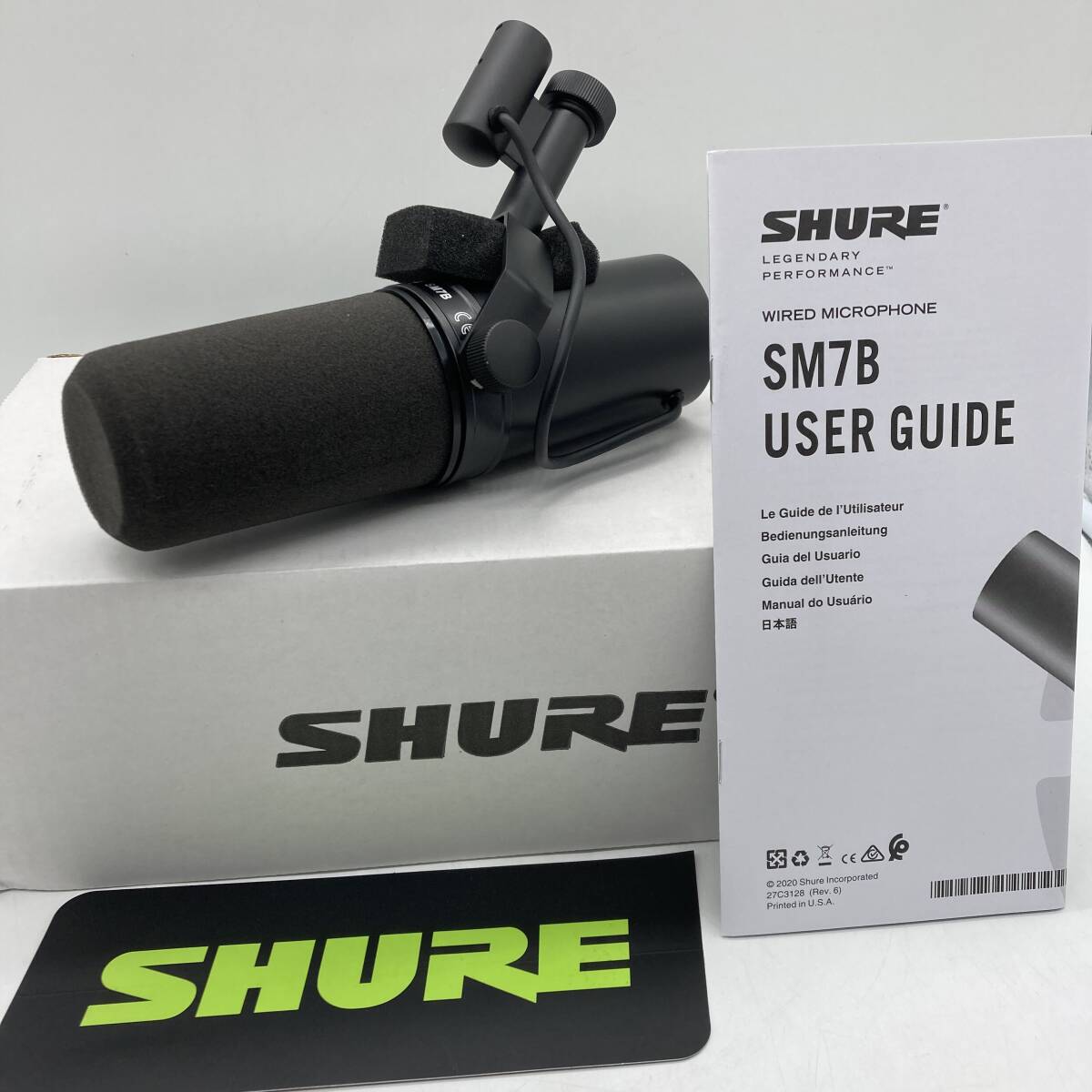 【未検品】SHURE シュア ダイナミックマイク SM7B /Y21649-S1_画像1