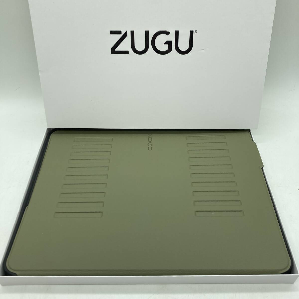 ZUGU iPad Pro 12.9 ケース (iPadPro 12.9 インチ 6世代 / 5世代 カバー オリーブグリーン) /Y21688-P1_画像1