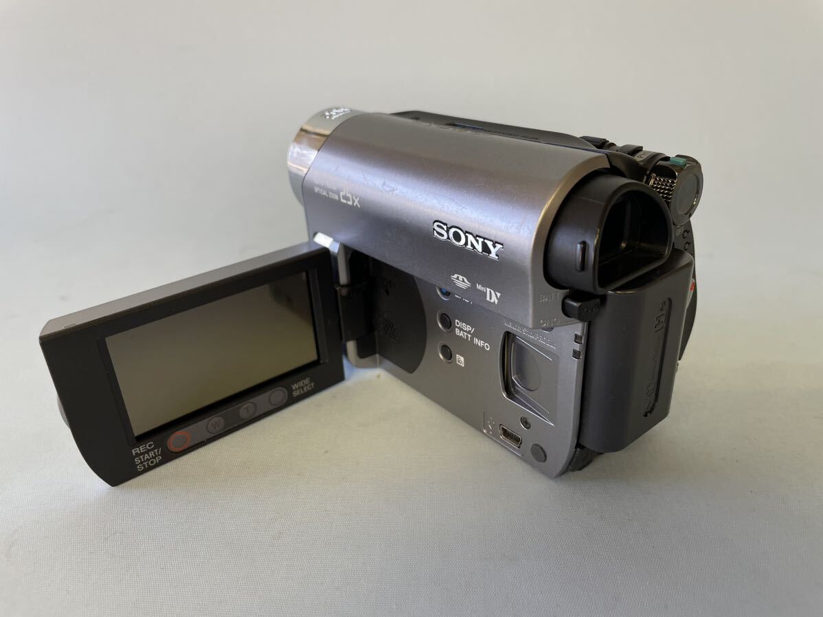 SONY DCR-HC62 ハンディカム ジャンク品(部品取り用)③_画像4