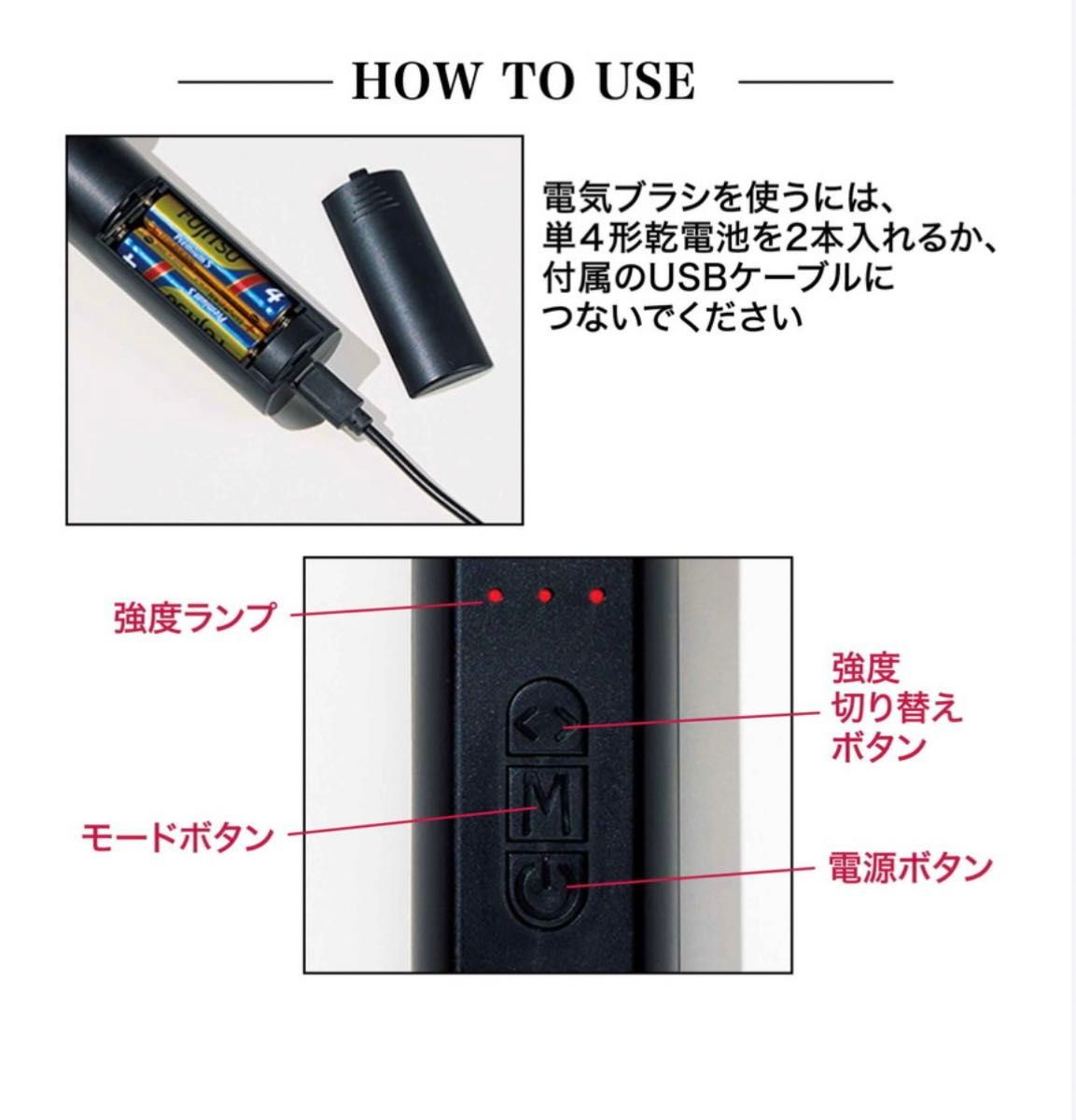 送料無料　新品未開封　2個セット　EMS×LEDつき「電気ブラシ」 デジタルホーン EARTHコラボ EMS 電気ブラシ