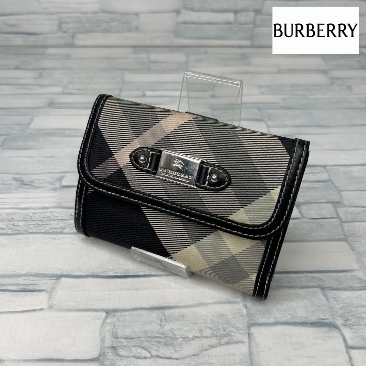 Burberry バーバリー　折り財布　ダブルフォック財布　30143