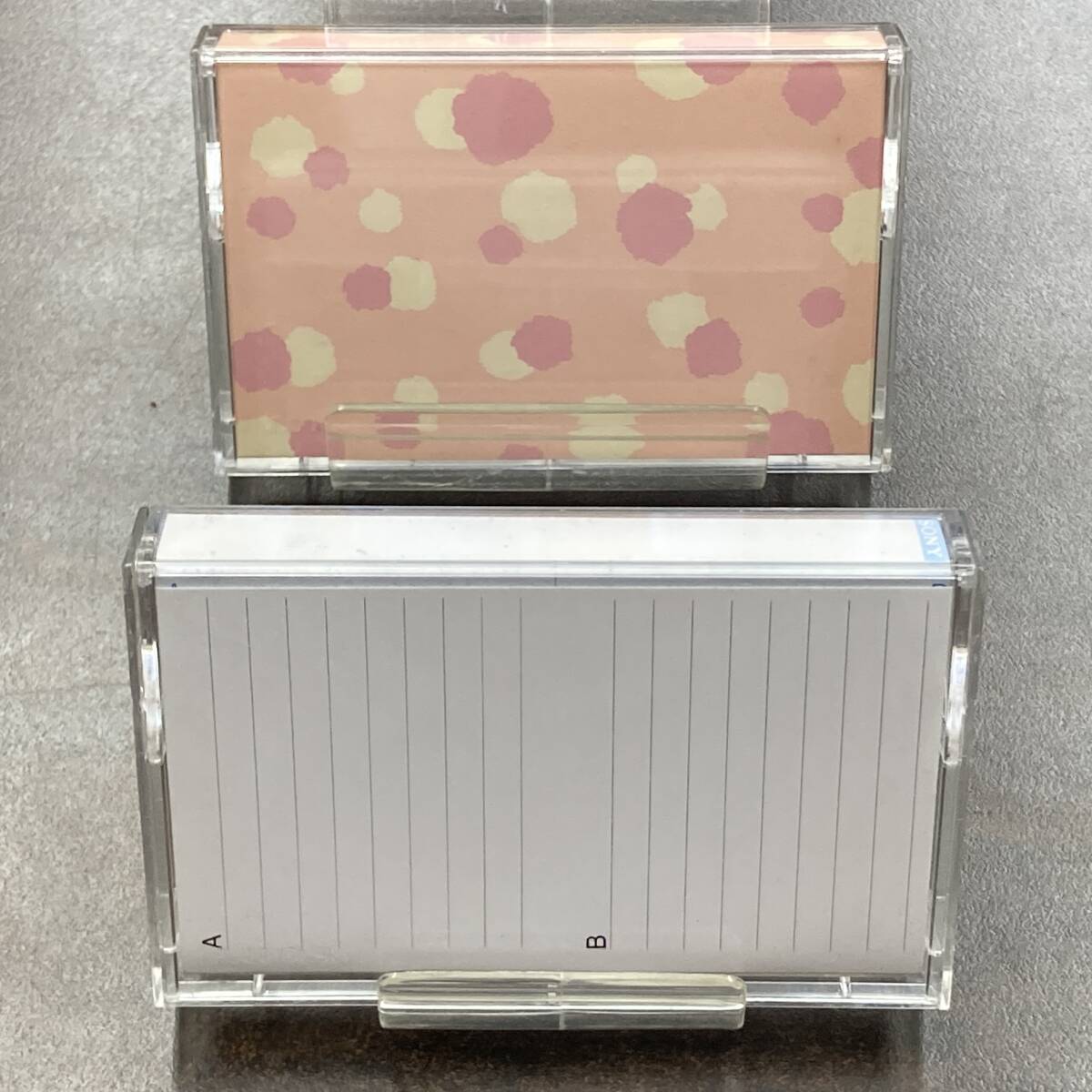 1953BT ソニー Ala 46分 ノーマル 2本 カセットテープ/Two SONY Ala 46 Type I Normal Position Audio Cassette_画像6