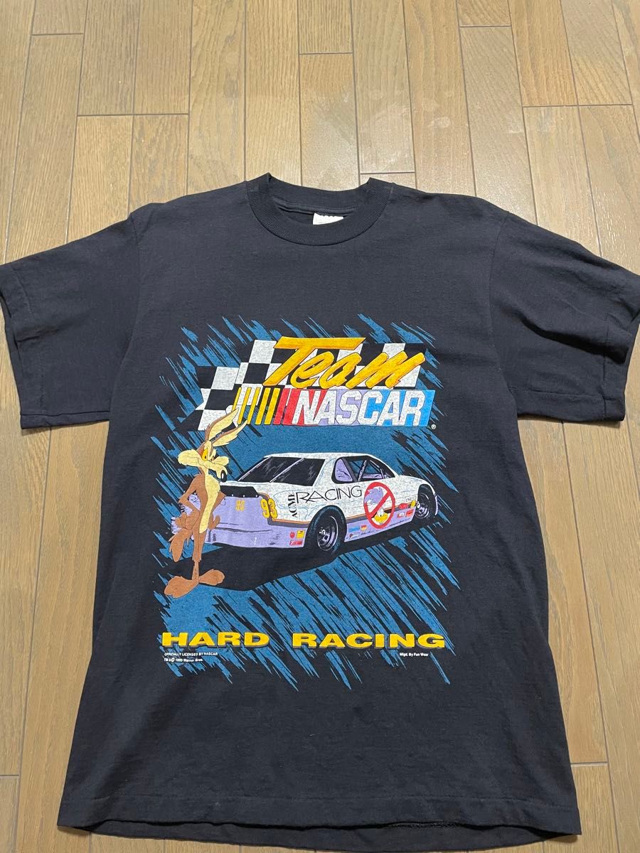 TULTEX NASCAR ワイリーコヨーテ レーシングプリントTシャツ ヴィンテージ 90s