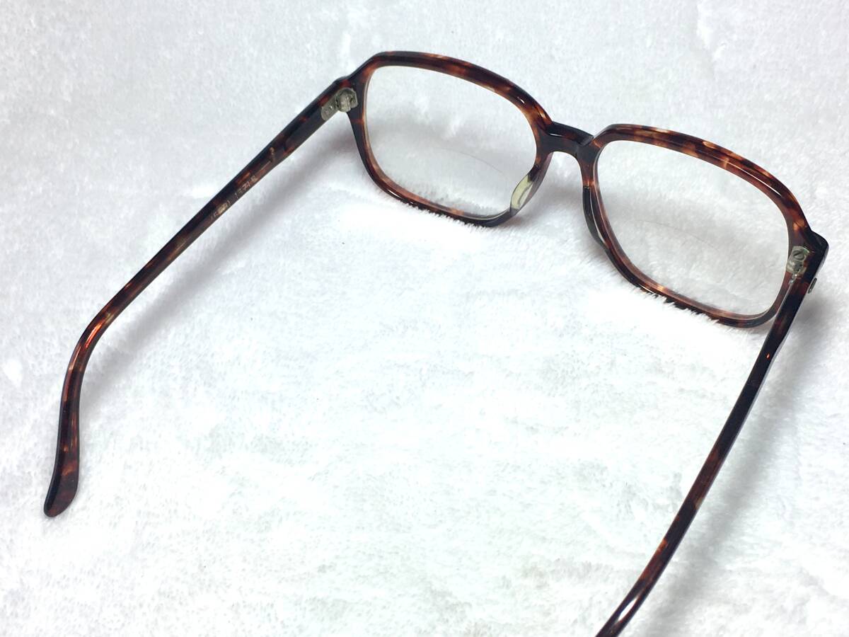 デッドストック Bamlex セル 眼鏡 BM100 ブラウン デミ 老眼鏡 1.00 ビンテージ 未使用 セミオート パリ型 メタル フレーム 昭和 レトロ_画像4