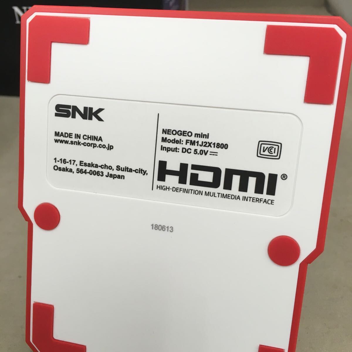 【美品】SNK NEOGEO mini （ネオジオミニ）本体の画像6