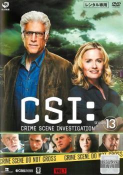 CSI:科学捜査班 SEASON 13 VOL.7(第17話～第19話) レンタル落ち 中古 DVD 海外ドラマ_画像1