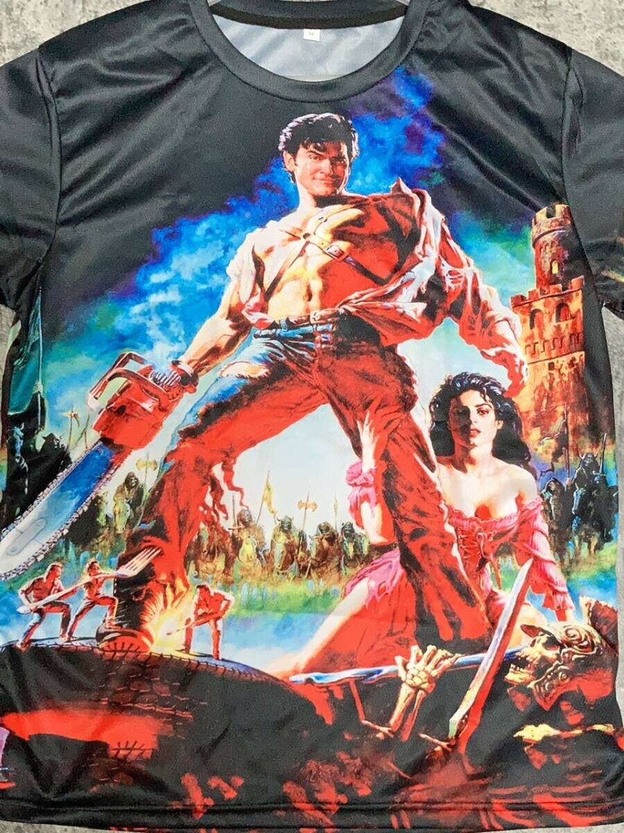 【死霊のはらわた3/キャプテン・スーパーマーケット　Ｔシャツ　ユニセックス Ｍサイズ】fire_sale　管理番号FG1 M-15_画像2