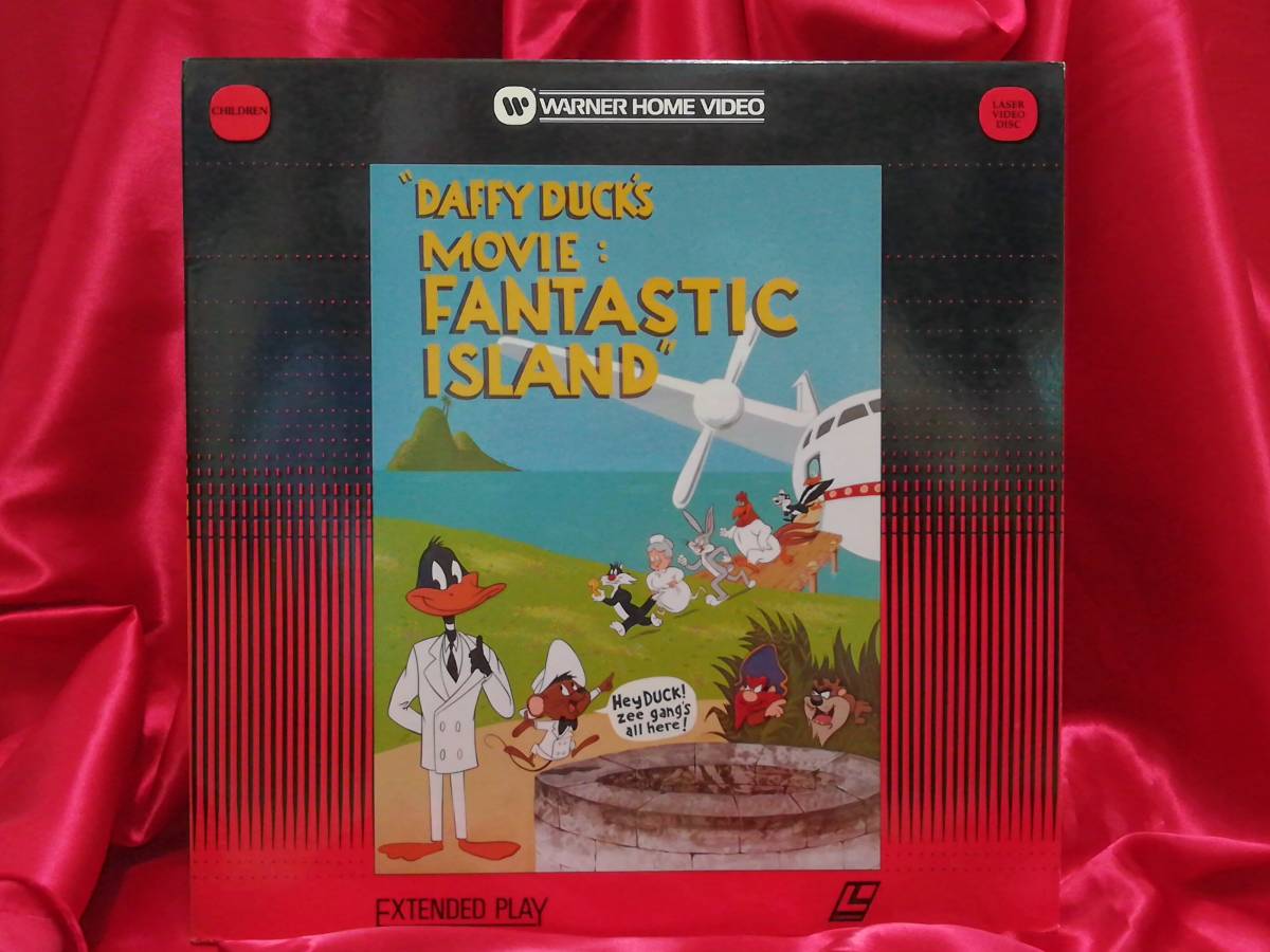 ルーニーテューンズ【Looney Tunes/DAFFY DUCK'S MOVIE/FANTASTIC ISLAND】輸入盤 レーザーディスク LD_画像1