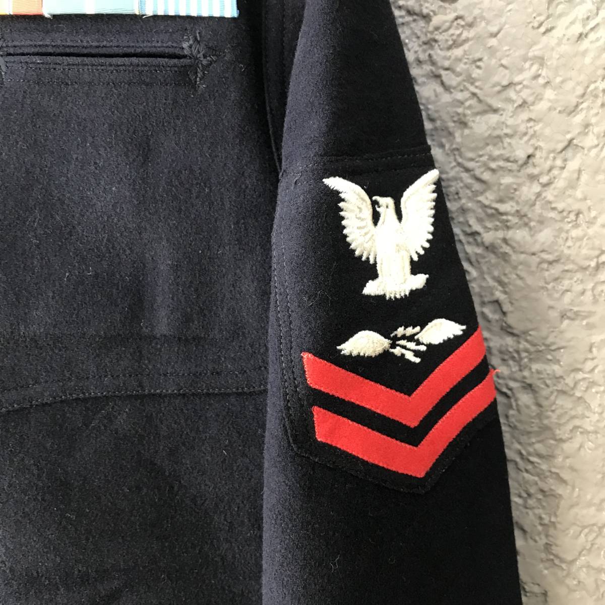 Yahoo!オークション - 高階級アメリカンヴィンテージ US NAVY 米海軍