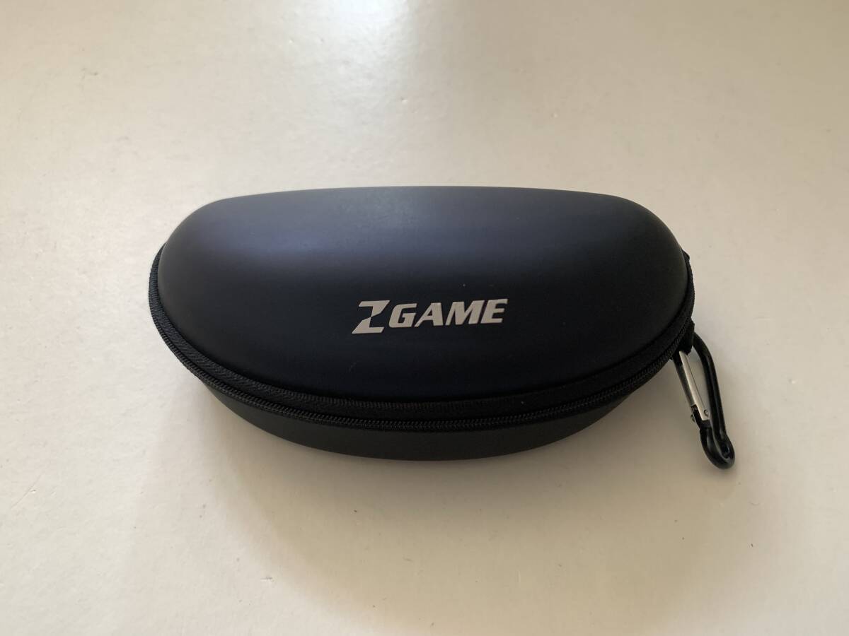 (G35) Z GAME[ поляризованные очки ZGM-001C затонированный черный / прозрачный голубой ]