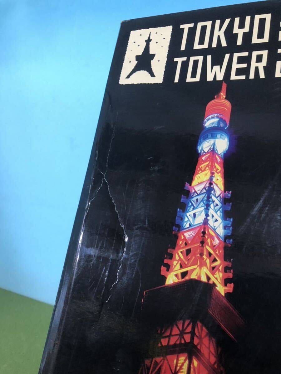 貴重品【中身未開封】『1/500スケール 東京タワー2007』 SEGA TOYS/セガトイズ 高さ:約68cm ライトアップ機能搭載_画像9