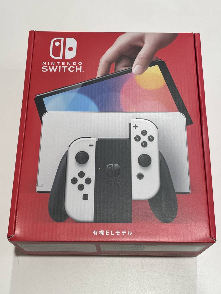 1710 【新品未使用】Nintendo Switch 本体 有機ELモデル HEG-S-KAAAA ホワイト 任天堂 ニンテンドースイッチ _画像1