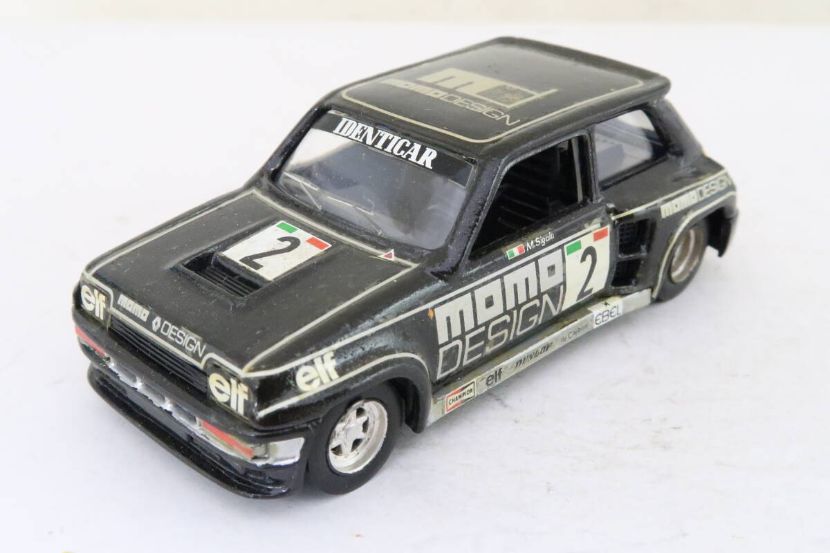 solido RENAULT 5 TURBO EUROPA CUP momo #2 Renault thank turbo box less 1/43 France made kore