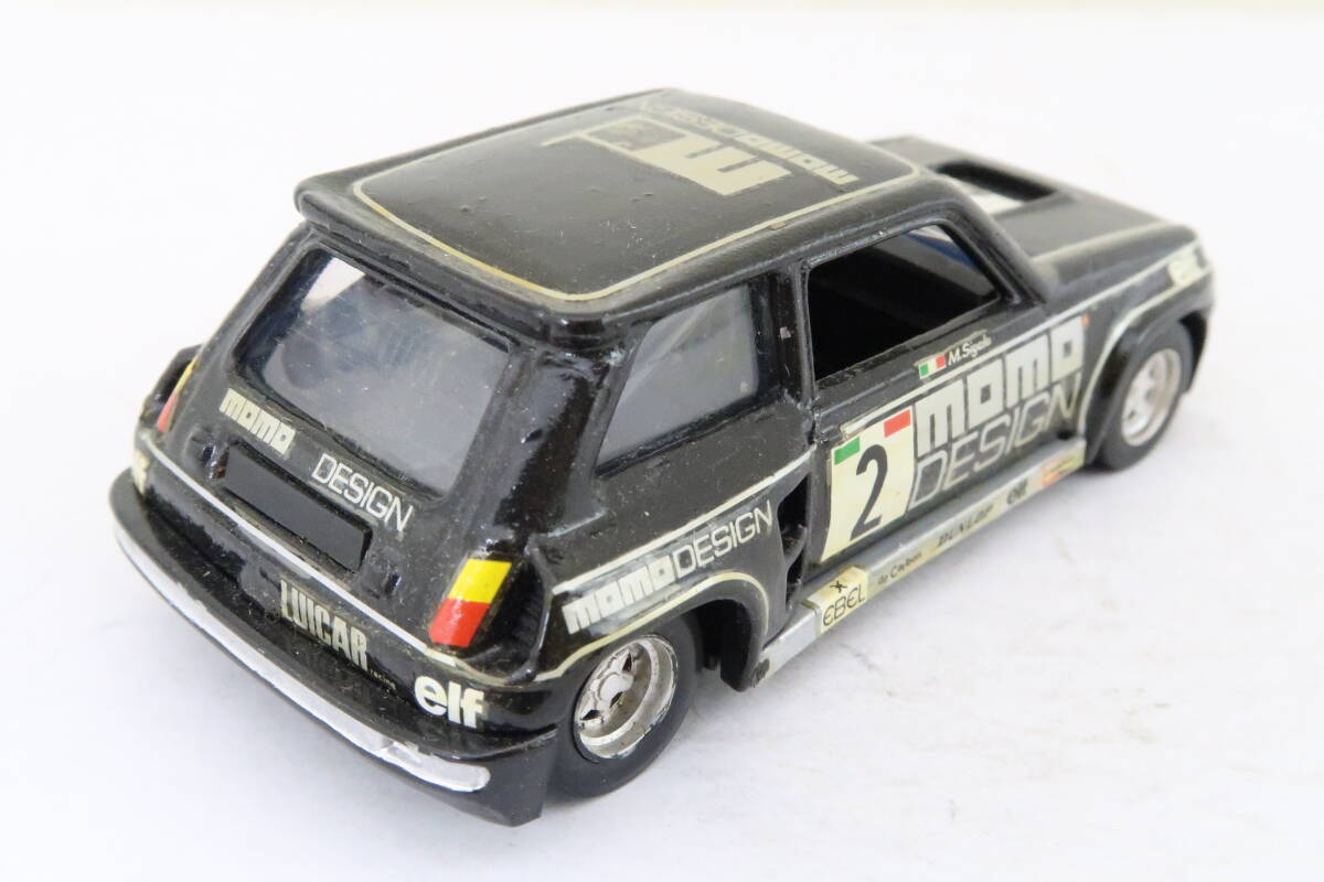 solido RENAULT 5 TURBO EUROPA CUP momo #2 Renault thank turbo box less 1/43 France made kore