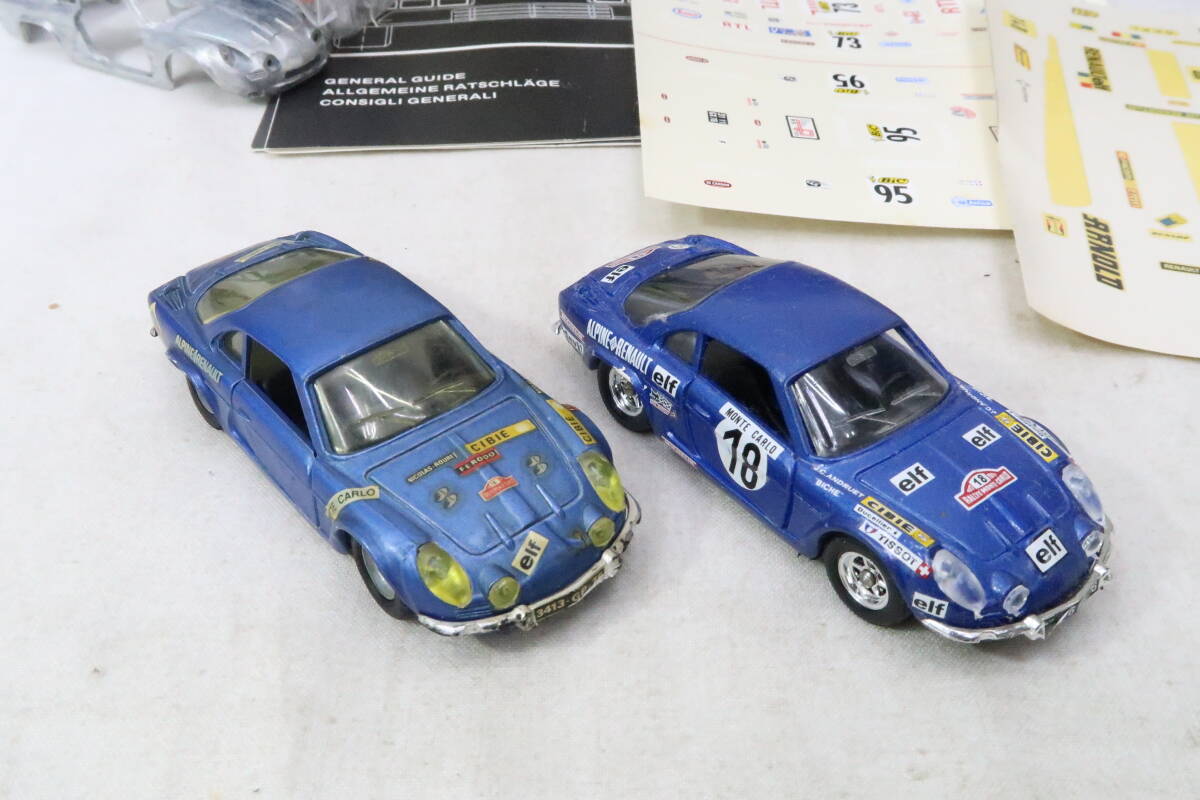 solido KIT ALPINE RENAULT A110 alpine Renault thank kit + general goods 1/43 France made yokre