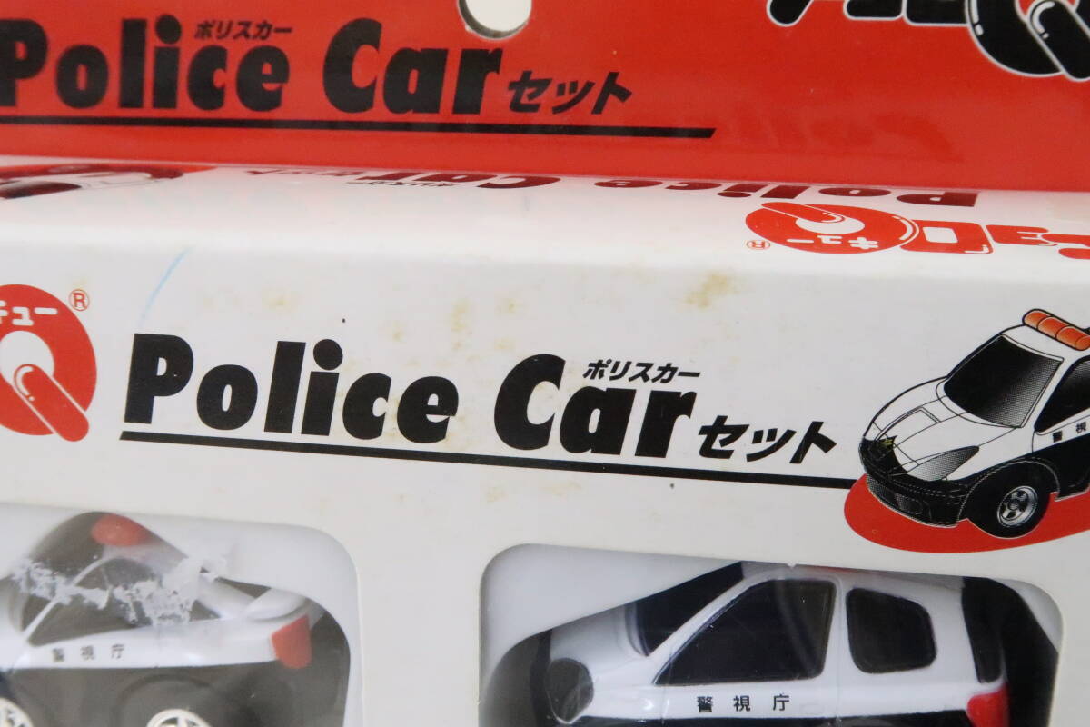 / チョロQ Police Car セット CELICA VITZ LAND CRUISER セリカ ランクル 4台セット パトカー ハコの画像5