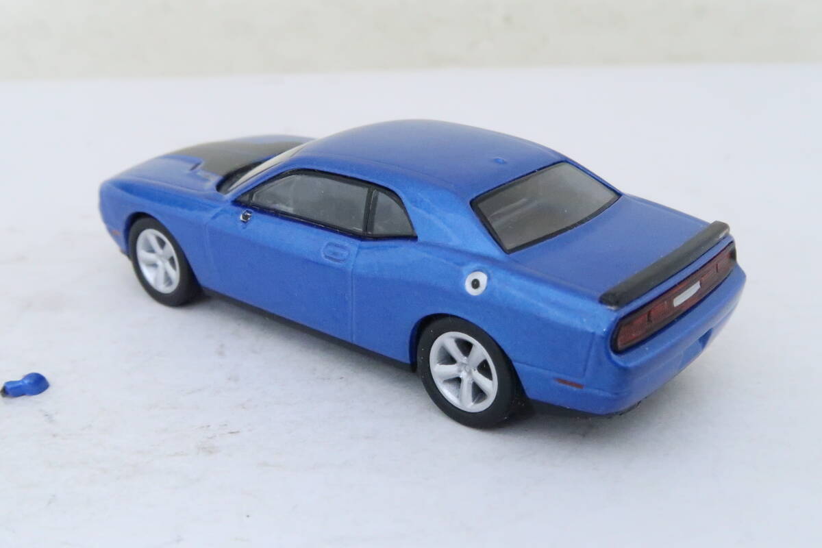 KYOSHO/GREENLIGHT Dodge Challenger GRAND TORINO スタハチ 欠品 難有 箱無 2台 1/64 イイコの画像4