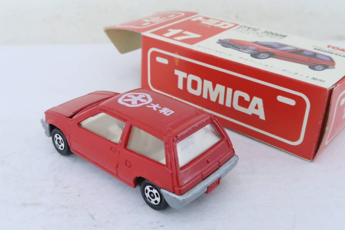  Tomica Yamato HONDA CIVIC 3DOOR Honda Civic с ящиком сделано в Японии TOMICAkore