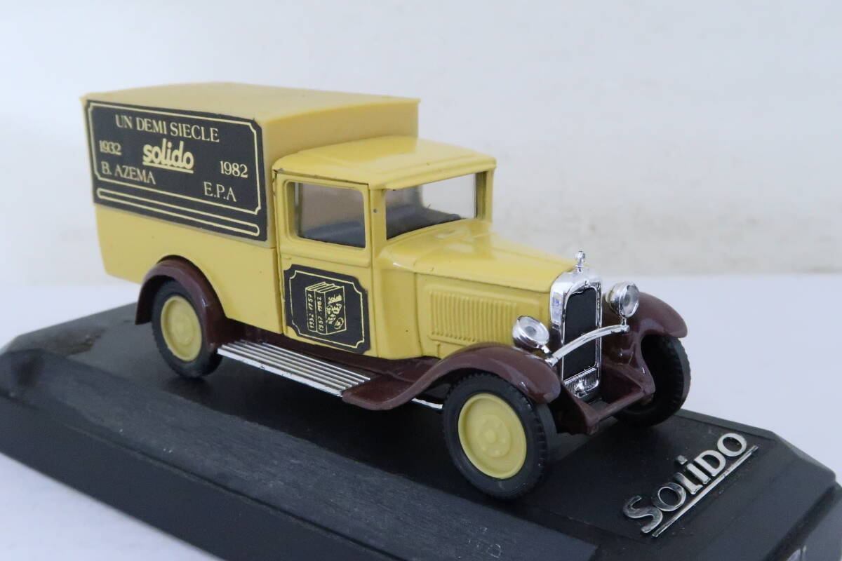 solido Citroe c4f un demi siecle 1932-1982 Citroen 1/43 France made inare