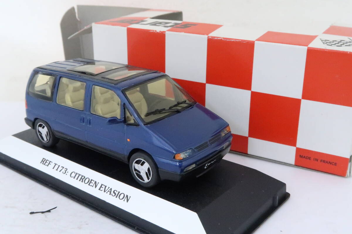 starter レジン完成品 CITROEN EVASION シトロエン 難有 箱付 1/43 フランス製 イコレの画像1