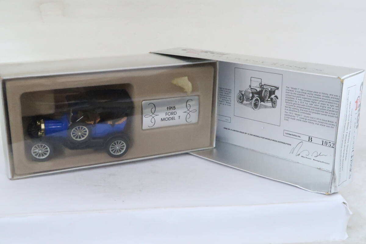 CORGI Collector’s Classic 1915 Ford model T フォード T型 箱付 1/43 イギリス製 イナレ_画像6