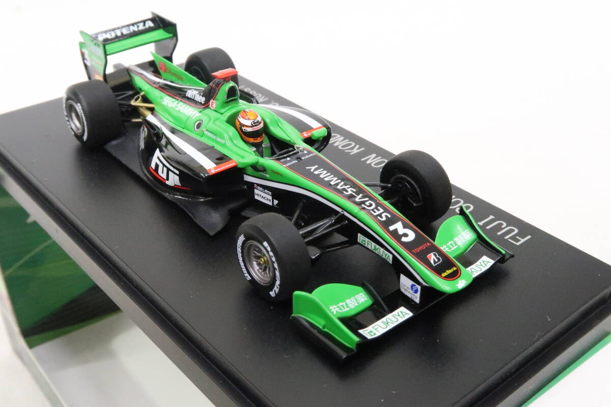 EBBRO FUJI COAPORATION KONDO SF14 J.Rossiter KONDO Racing box attaching 1/43inare